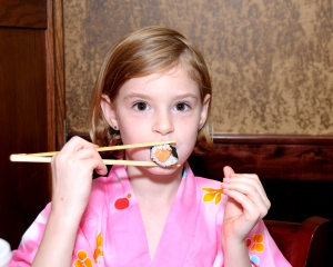 Girly Sushi Girl